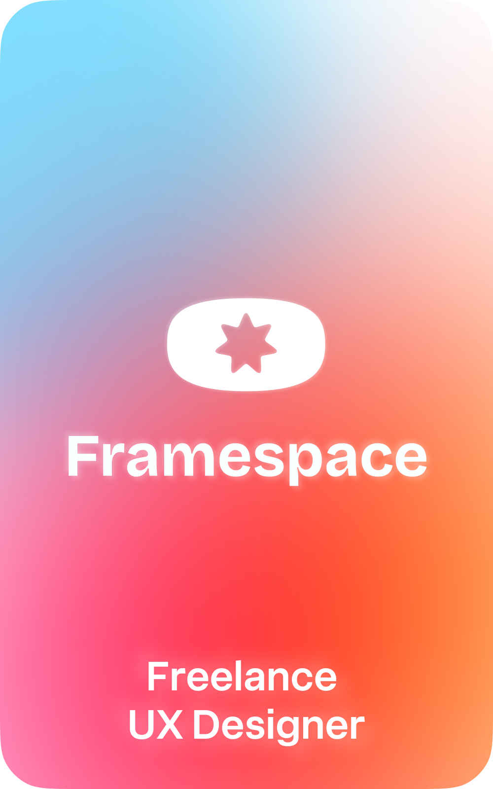 Framespace - Freelance UX Designer