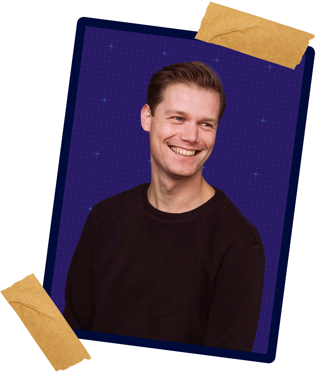 Maarten Gerritse - Polaroid style portrait